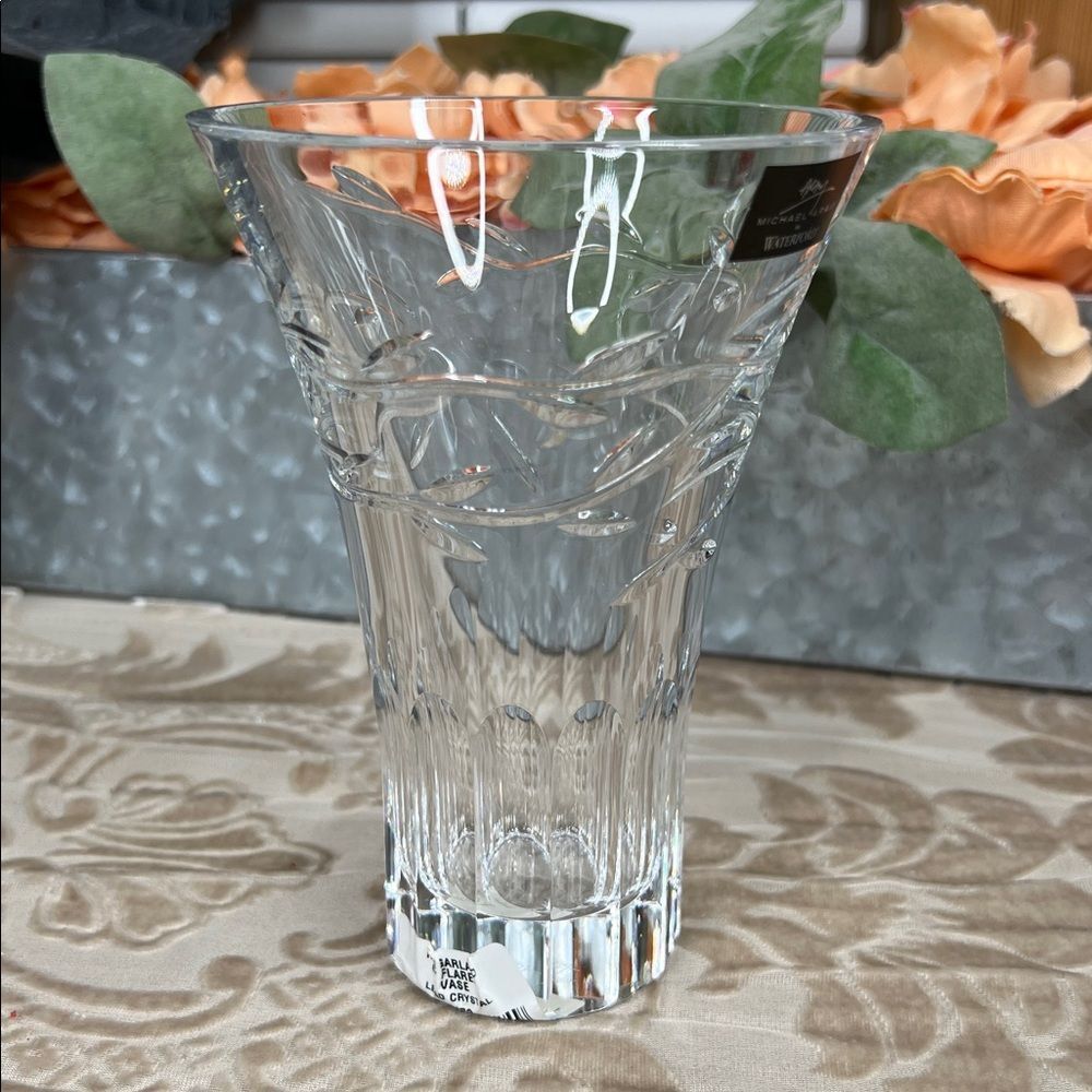 Michael Aram Waterford Garland 6" Flared Vase